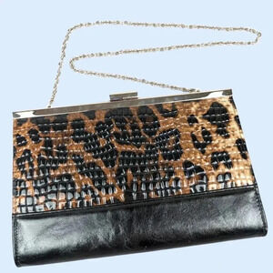 Jessica McClintock Cheetah Print Purse